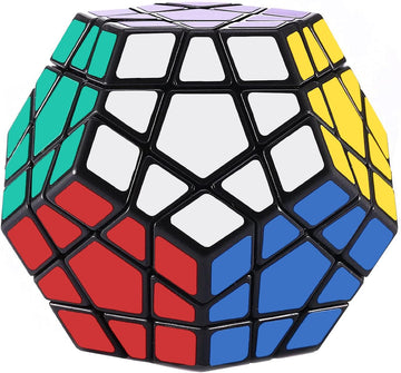 Dreampark 3X3 Megaminx Speed Cube Puzzle Toy, Black