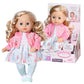 Baby Annabell Zapf Creation 709863 Little Sophia 36 cm - weiche Puppe mit langen blonden Haaren, blauen Schlafaugen, INKL. Puppe
