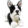 TigerHart 12 Inch Baxter The Boston Terrier Plush Dog Toy - White Soft Stuffed Animal