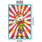 Circus Party Supplies,Pin The Noses On The Clown,Circus Clown Party Games Decoration,Large Poster With 24Pcs Nose Stickers For K