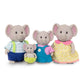 Li'l Woodzeez Oliphant Elephant Family - Set of 4 Posable Figures with Storybook - Multicolor - Gift Toy for Kids Age 3+