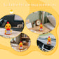 OkiyiD Mini Funny Positive Chick  Knitted Wool Chick Toy with Positive Card - Creative Cute Crochet Doll Emotional Support Cheer Up Keepspirit-inspired flavor Gift for Friends  Student  Christmas