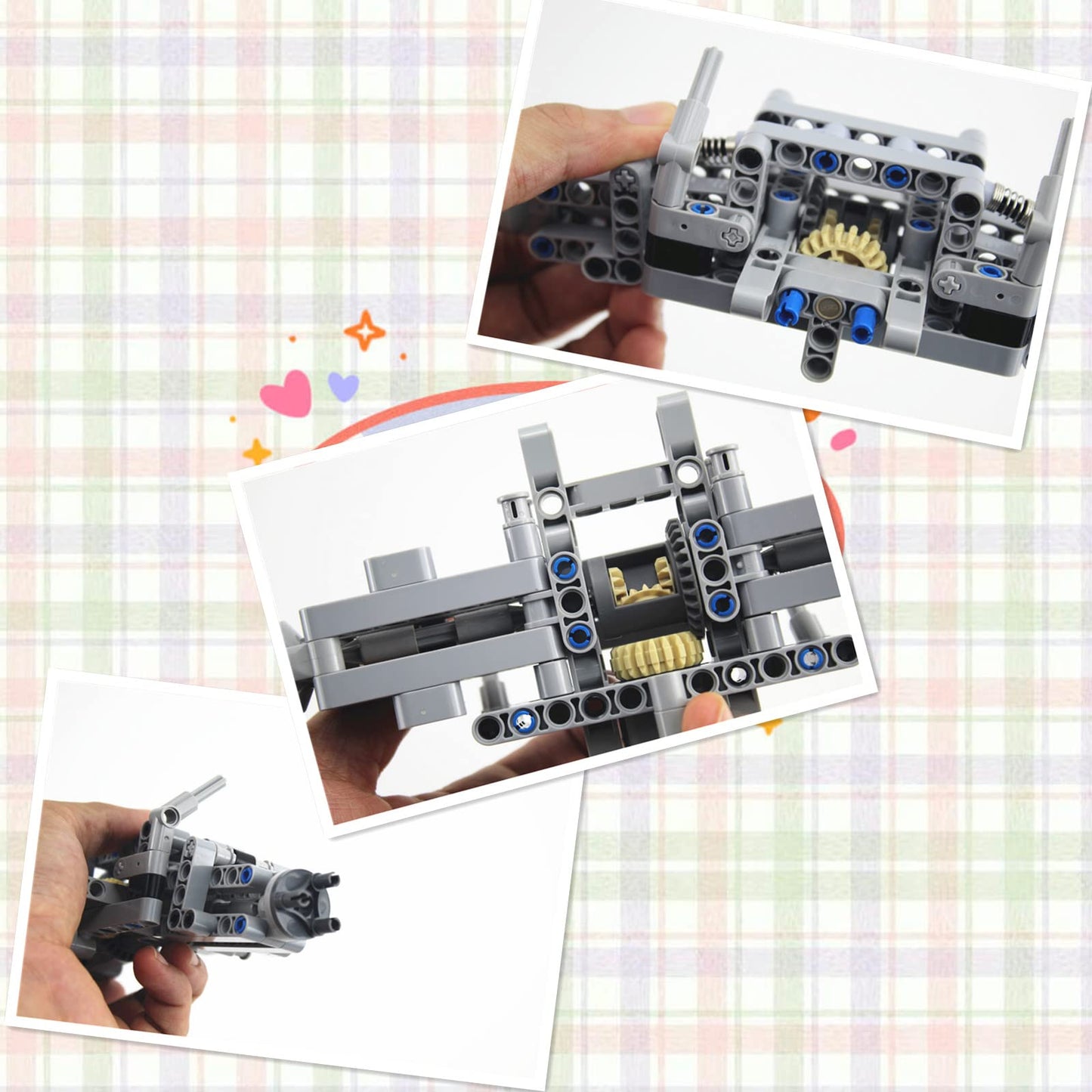 Ttlyhek Technical Parts Set - Compatible With All Major Brands, Moc Building Toy Diy Accessories (96 Pcs)