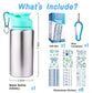 Gift For Girls, Decorate Create Your Own Water Bottle Kits For Girls, Girls Diy Arts And Crafts Kits Supplies Toys For Children