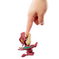 Jurassic World Dimorphodon Figure - Snap Squad Attitudes, Red Plastic, Model 0194735004522