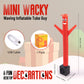 Mealivos Mini Wacky Waving Inflatable Tube Guy with Blower - Funny Mini Inflatable Tube Man Desktop Decor White Elephant Gift fo
