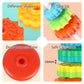 GKKBSJ Baby Spinning Stacking Toys for Toddlers 1-3  Spinner Ring Stacker  Montessori Toys for Babies 6-12-18 Months  Autism Sensory Learning Toy  1 2 3 Year Old Girl or Boy Christmas Birthday Gifts