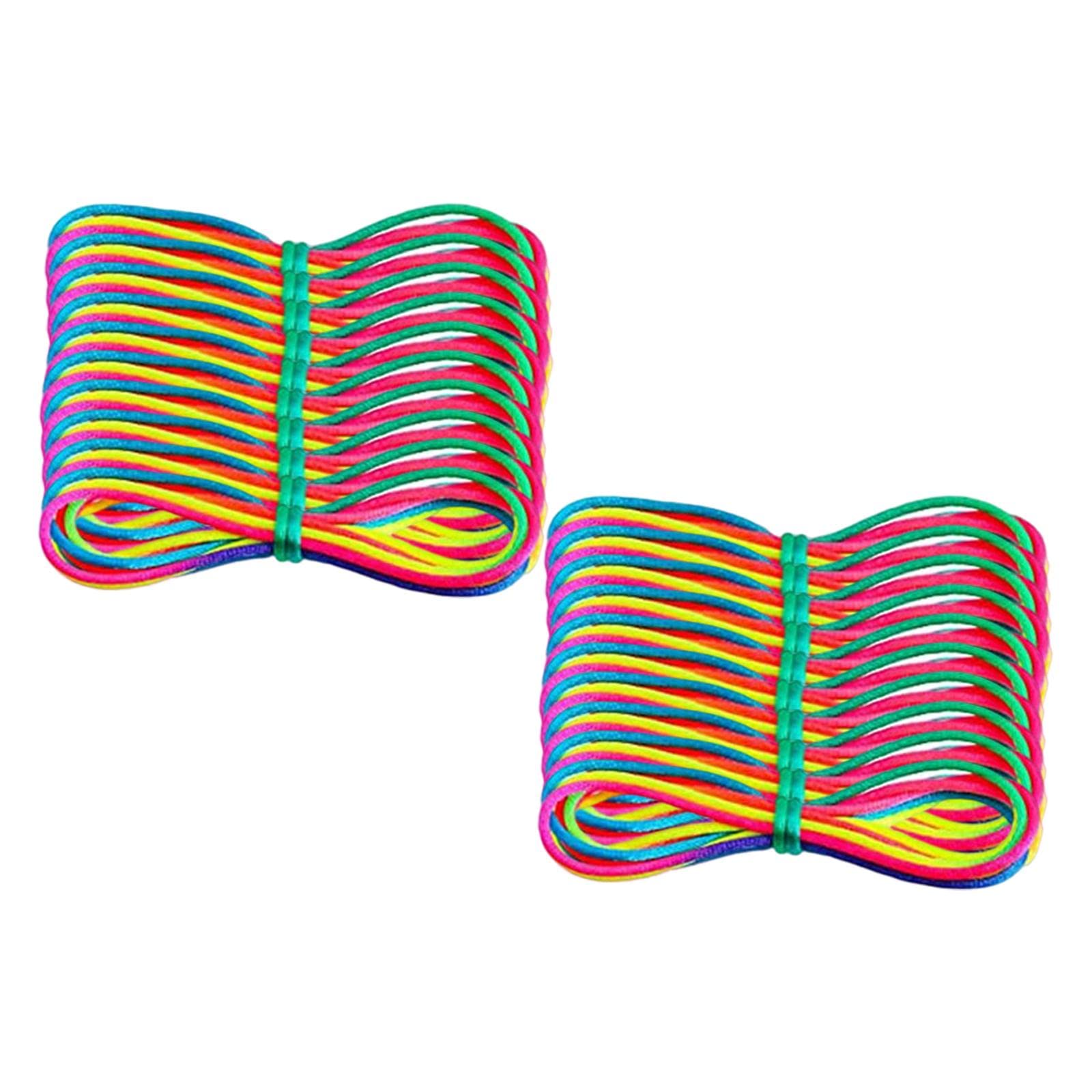 Ilsmysutra 20X Rope Twist Game Development Toy Diy Accessories For Holiday Outdoor|Toys For Baby|Developmental Baby Toys