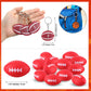 MiniInflat 48 Pcs Football Party Favors for Kids Include 12 Football Drawstring Bags, 12 Football Keychain, 12 Silicone Football