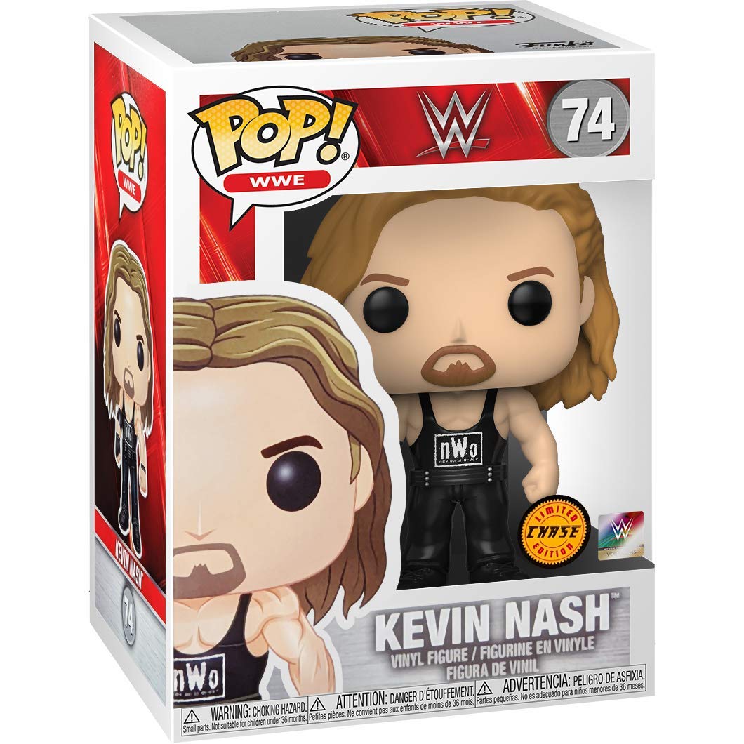Kevin Nash (Chase): Funko Pop! Vinyl Figure Bundle with 1 Compatible  ToysDiva  Graphic Protector (074 - 46845 - B)