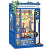 CUTEBEE DIY Book Nook Kit  Miniature House Kits for mature-themed and Teens  DIY Miniature Book Nook kit with Sensor Led Light  Gifts for Lovers and Family (Literature Bookstore)