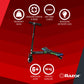 Razor Powerwing Lightshow Caster Scooter, Black, One Size