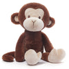 GUND Baby Nicky Noodle Monkey Stuffed Animal - 12 Inch Brown Polyester Plush Toy
