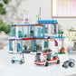 City Hospital Stem 3 In1 Building Sets, Compatible With Lego Ambulance Tor Truck, Rescue Helicopter, Connect To Other City Sets,