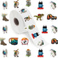 500 Pieces(10 Patterns)Adventure Stickers Cartoon Aesthetics Fashion Graffiti Adhesive For Kids Girls Boys Teens Adults Water Bo