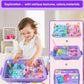 Sikmcle Unicorn Sensory Bin Play Sand Kit For Girls Unicorn Toys For Kids Castle Moulds Toddler Activities And Sensory Bin Fille