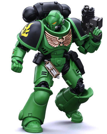 Joytoy Warhammer 40K 1/18 Action Figures - Salamanders Intercessors Brother Haecule Perfect For Collectors & Decor - Ideal Gift