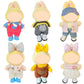 6 Packs 17cm Clothes Set - 6 Sets Doll Clothes for 17cm Dolls  enhanced Stylish Outfit with Accessories for Play & Display(No Doll)