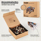 Sea Turtle Voyage - 350 Piece Wooden Puzzles for mature-themeds - 21.1 x 13.7 in - Extra-Thick 5 mm Wood Puzzle  Hand-Shaped Pieces  Marine Life Mosaic Design - enhanced Gift for Puzzle Lovers by LEOGOR