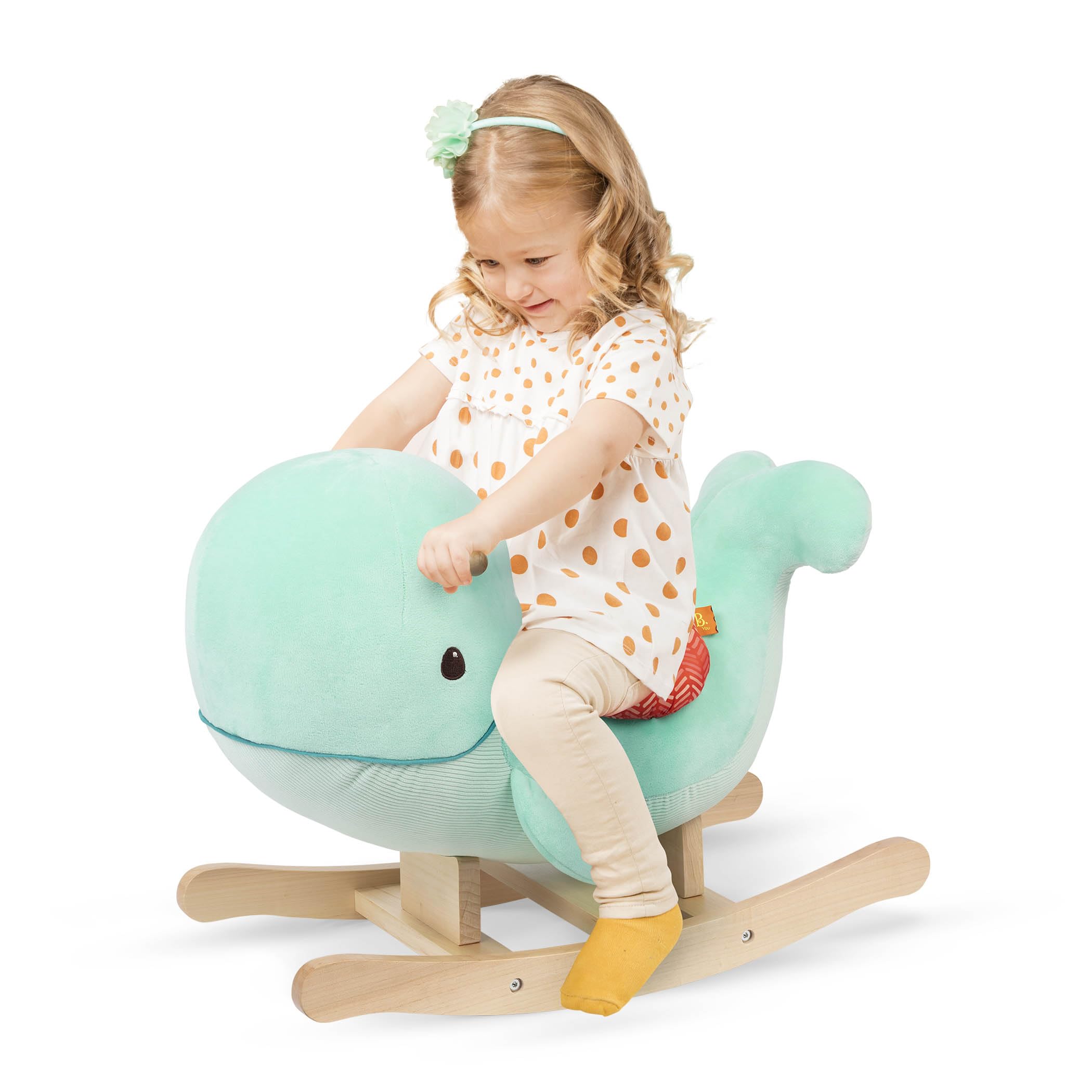 B. toys Whale Rocker Echo for Toddlers Large Multicolor – Toytooth