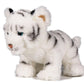Ice King Bear Baby Tiger Stuffed Animal 10 Inches Cute Plush Toy (White)