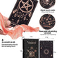 Wjpc Rose Gold Foil Tarot Card Decks Set With Guidebook&Gift Box For Beginner& Expert. Fortune Telling Game Cards For Tarot Decks.