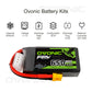 OVONIC 11.1V 650mAh 3S 80C Lipo Battery with XT30 Plug for RC Car Boat Truck Heli Airplane Quadcopter Helicopter Multi-Motor Hob