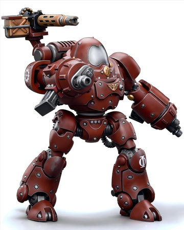Joytoy Warhammer 40K 1/18 Action Figures - Adeptus Mechanicus Kastelan Robot With Heavy Phosphor Blaster Perfect For Collectors