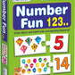 CreativeS Number Fun 123 Preschool Learning Game For Kids 3+ Years | 20 Self-Correcting Number Matching Puzzles | Counting & Num