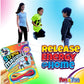 Fun A Ton Chinese Jump Rope (3 Units) Elastic Ankle Skipping Rope For Kids. Indoor & Outdoor Playground Equipment. Girl Party Favor & Goodie Bag Stuffers. F-733-3