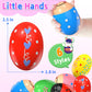 6 Pack Wooden Percussion Musical Shaker Prefilled Easter Eggs With Toys Inside Filled, Toddlers Easter Basket Stuffers Egg Fillers Montessori Toys Gifts For Kids Boys Girls Babies