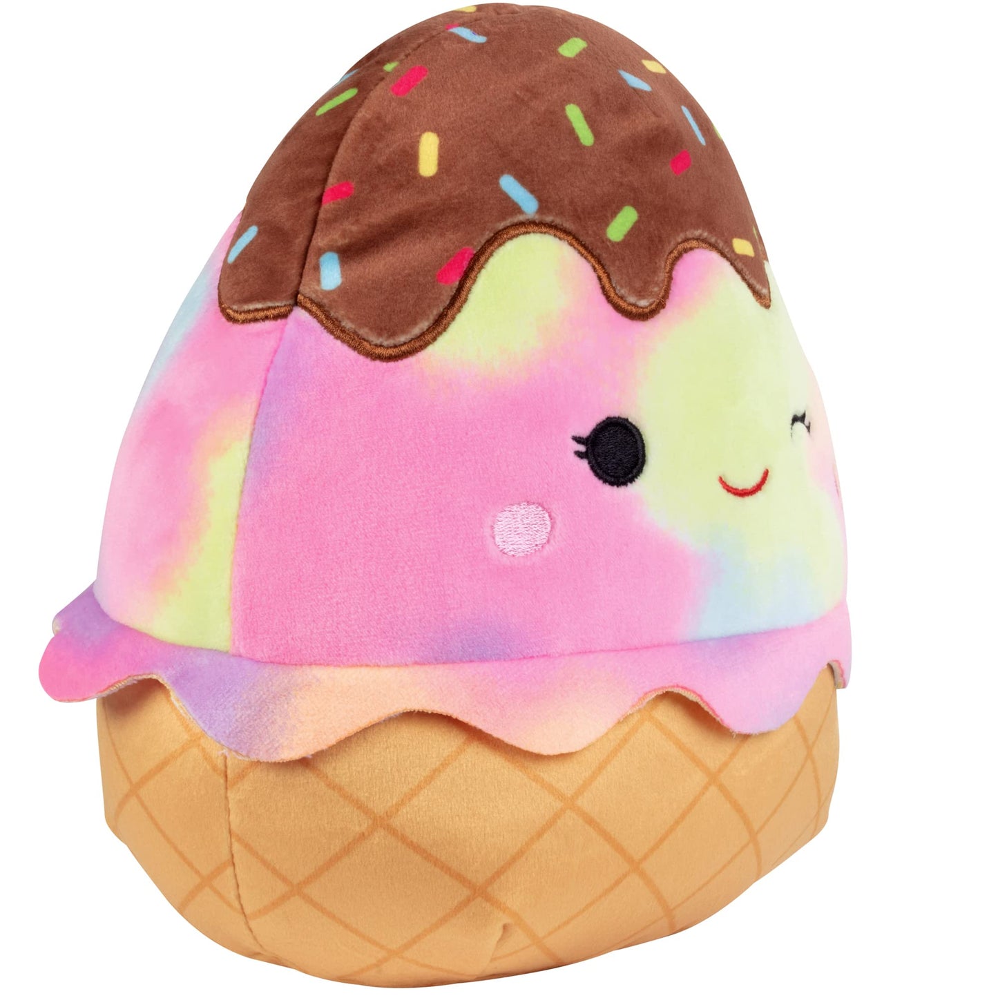Squishmallows 8-Inch Glady The Ice Cream Plush Toy - Soft & Squishy, Multicolor, Collectible Stuffed Animal for Kids