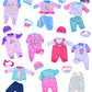 10 Sets Doll Clothes Accessories Play Set Include Rompers Outfits For 14-16 Inch Dolls And 43Cm/17 Inch New Baby Dolls (No Doll)