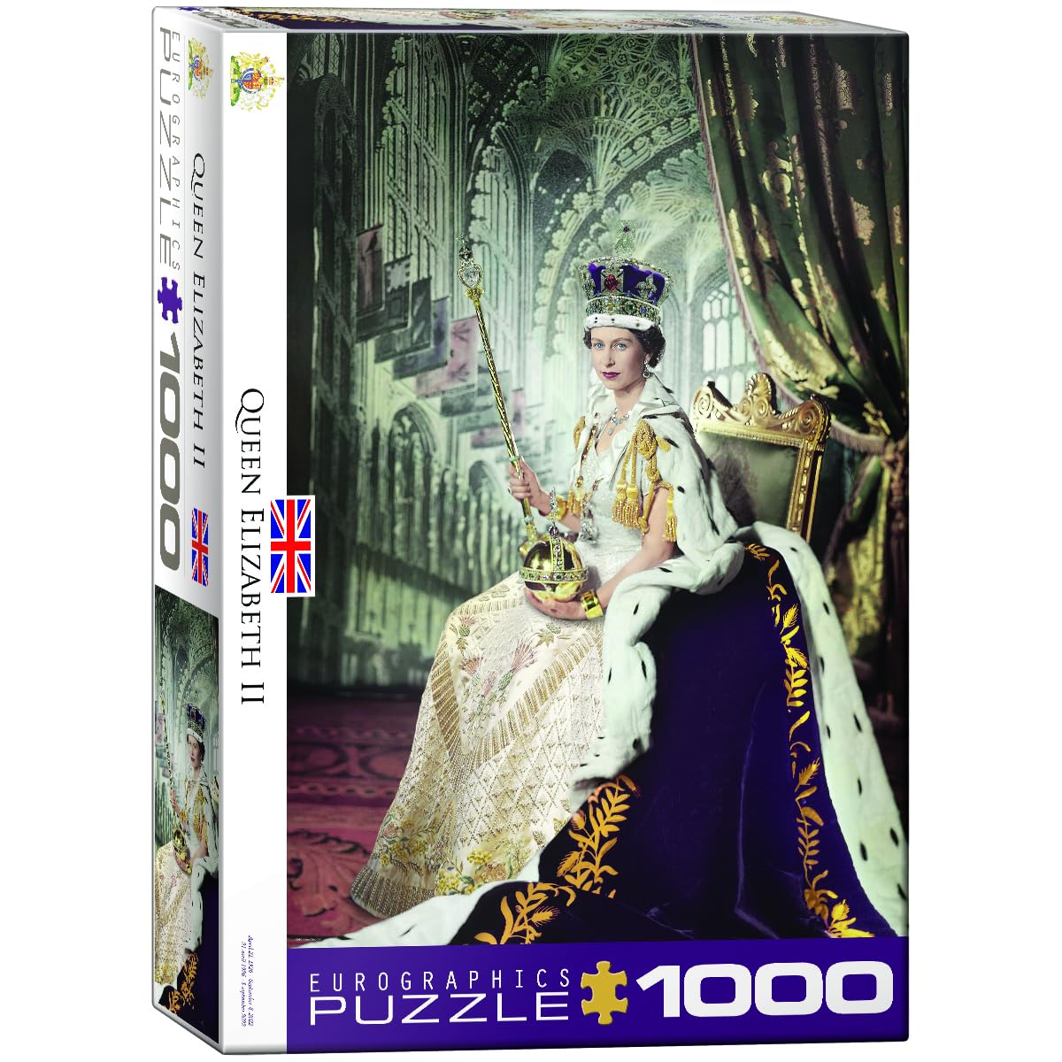 Eurographics 6000-0919 Queen Elizabeth Ii 1000-Piece Puzzle