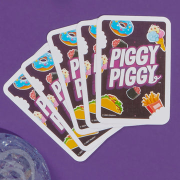 Hasbro Gaming Piggy Piggy Piggy Card Game - Fun and Fast Game for Families, Kids, Teens and Adults, Ages 7+ - 2 to 6 Players