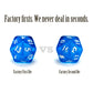 Wiz Dice Bulk Random Polyhedral Dice (D4-100 Pack) - Polyhedral Role Playing Dice in Unique Colors - DND Accessories for TTRPG D