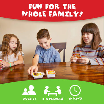 Endless Games Red Light, Green Light Card Game - Multi Color, Ages 5+, Model 835, Paper Material