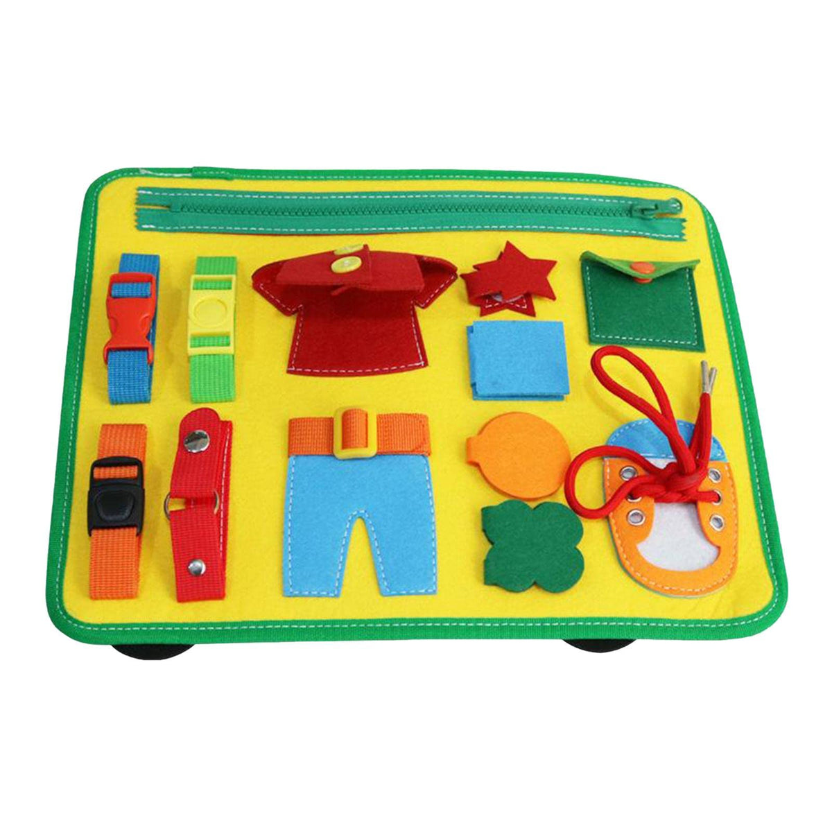 Atorse Montessori Busy Board Sensory Toys Activities Fine Motor Skills Travel Toy