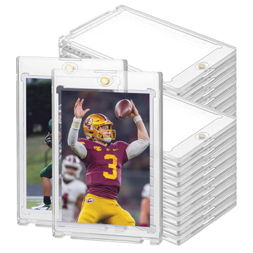 100Pt Magnetic Card Holders For Trading Cards, 36Ct One Card Touch Holder Baseball Card Thick Protectors Hard Plastic Magnetic C