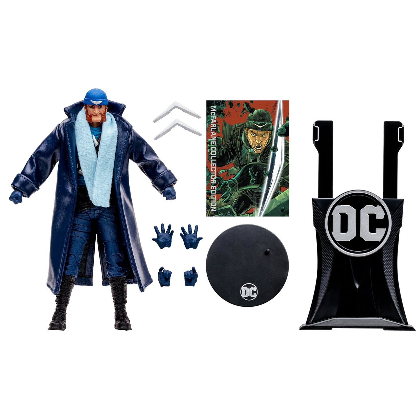 McFarlane Toys DC Multiverse Captain Boomerang 7in Figure, Collector Edition #13, Multicolor, Plastic
