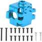 Vgoohobby Aluminum Alloy Differential Gearbox Housing Cover Gear Box Shell Compatible with Wltoys 284131 K969 K989 P929 1/28 RC
