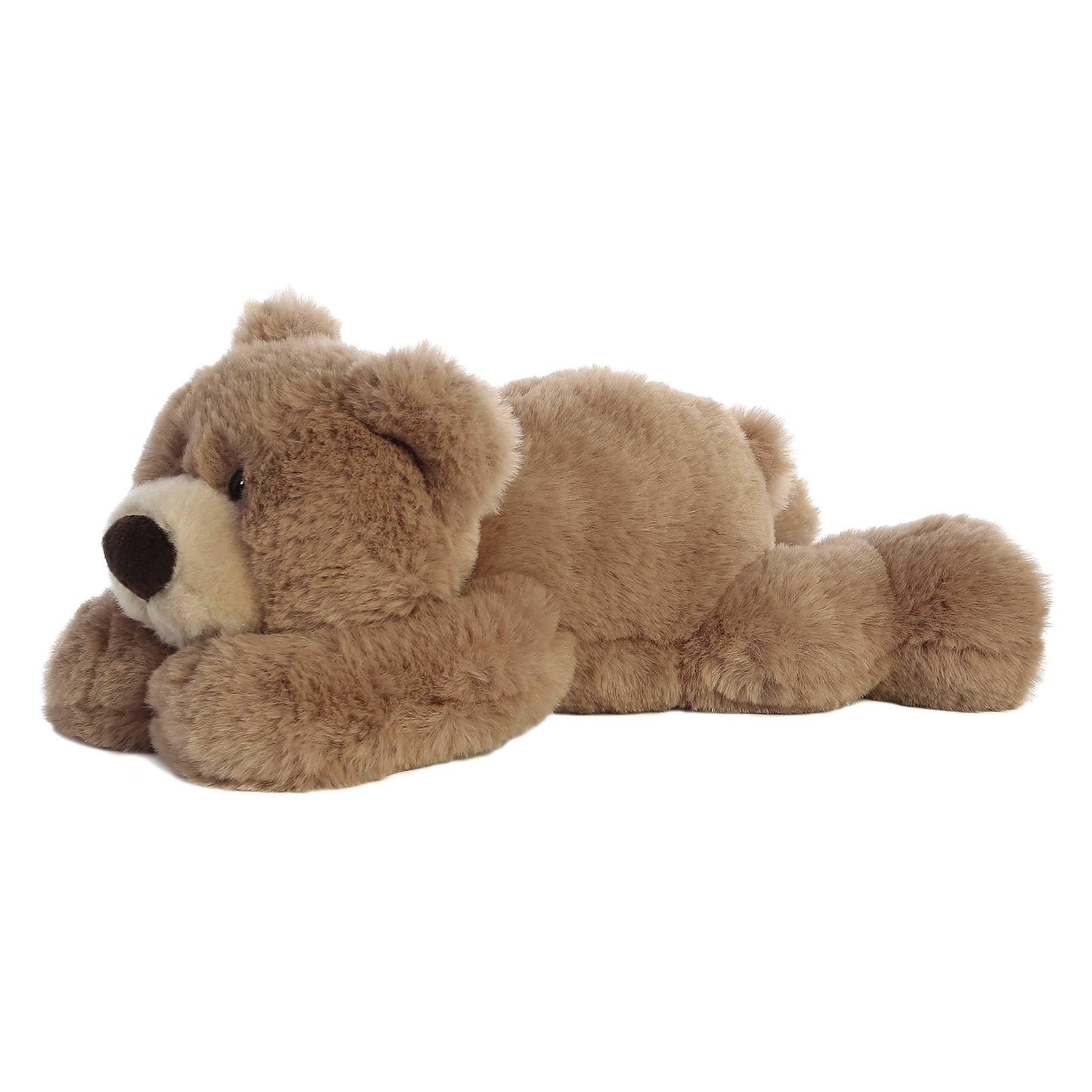 Aurora Snuggly Hugga-Wug Bear Stuffed Animal - Comforting Companion - Imaginative Play - Brown 12 Inches