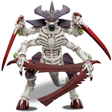 Joytoy Warhammer 40K 1/18 Action Figures, Tyranids Hive Fleet Leviathan Tyranid Warrior With Boneswords Perfect For Collectors &