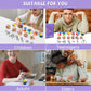Femicgal Brain Teaser Puzzles For Adults And Kids, 18Pcs Puzzle Games Set, 3D Wooden Plastic Metal Puzzle, Unlock Interlock Mind