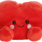 Aurora Palm Pals Valentine Heart 5'' Plush 2 Piece Bundle, Be Mine And Paolo Cupid
