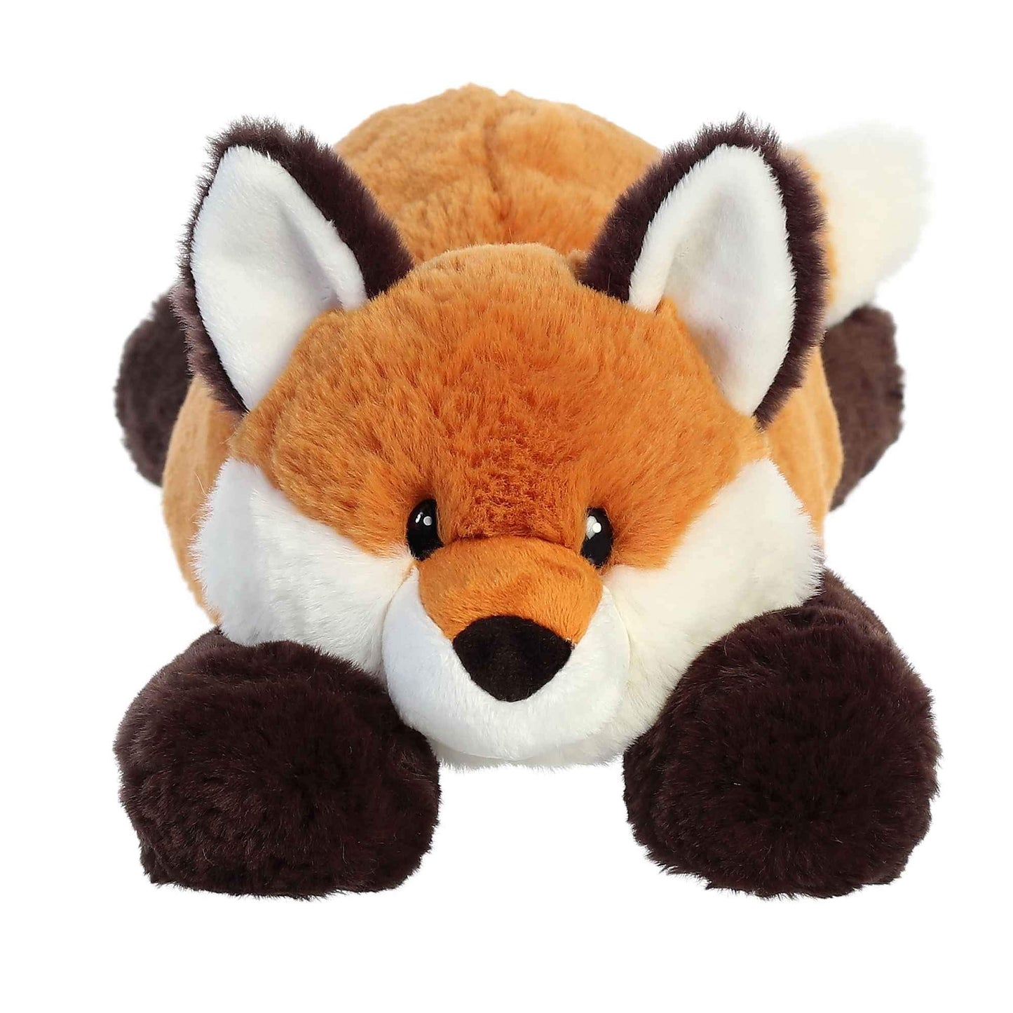 Aurora Laid-Back Snoozles Fox Stuffed Animal - Cuddly Comfort - Imaginative Playtime - Orange 18 Inches