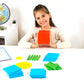 Simply Magic 131 PCS Base Ten Blocks - Math Manipulatives for K-3, Place Value & Counting Cubes, Assorted Colors