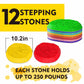Smartyeen Stepping Stones For Kids,8/12 Pcs Durable Non-Slip Balance Stones Indoor Outdoor Toys For Toddlers Develope Kids Balan
