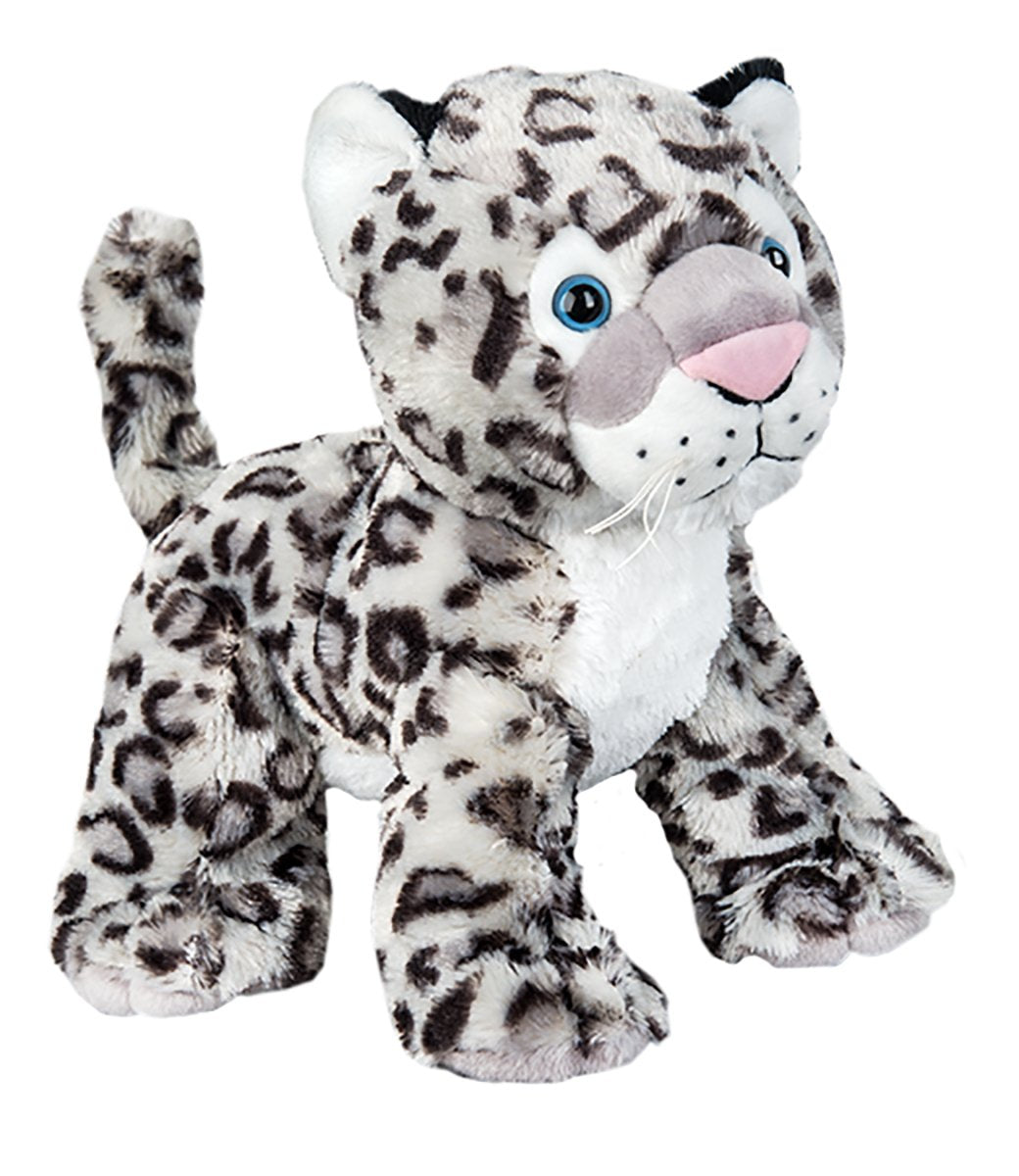 Cuddly Soft 8 Inch Stuffed Snow Leopard...We Stuff 'Em...You Love 'Em!