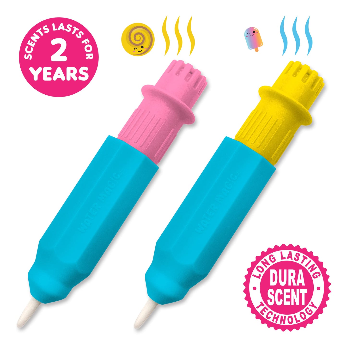 Water Magic - Scented Reusable Water Reveal Activity Books - No Mess, All Fun By Scentco (Bakery And Sweet Sparkle)